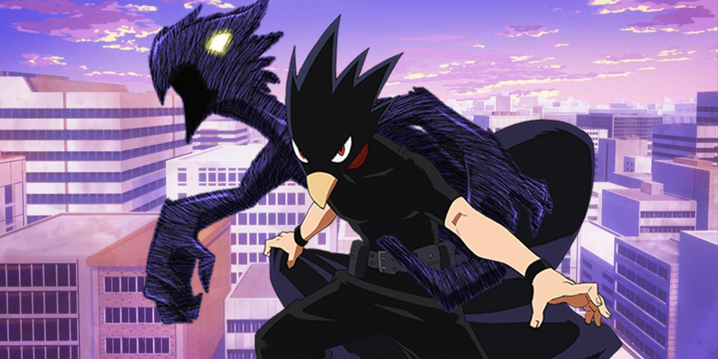 Personnage de dessin animé combattant avec des ombres.
